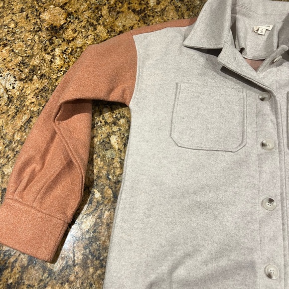 Hem and Thread Shirt Jacket Size Small - Picture 6 of 7